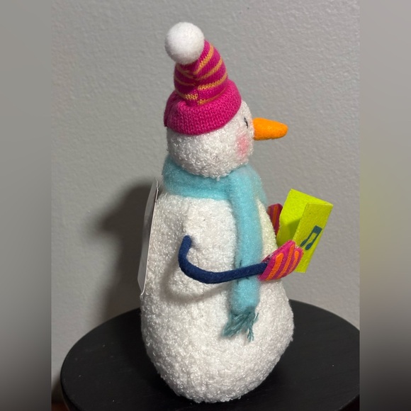 Target Wondershop Caroling Stuffed Weighted Snowman Figure - Picture 12 of 14